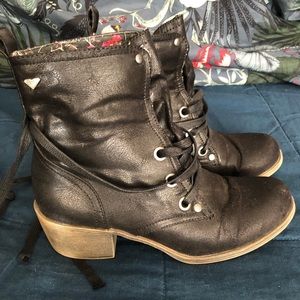 Lace Up Roxy Booties